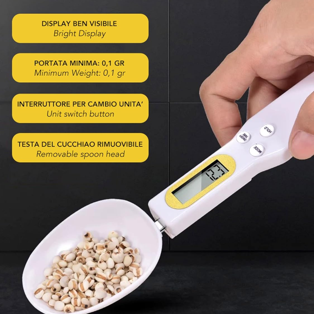 Cuchara medidora de alimentos